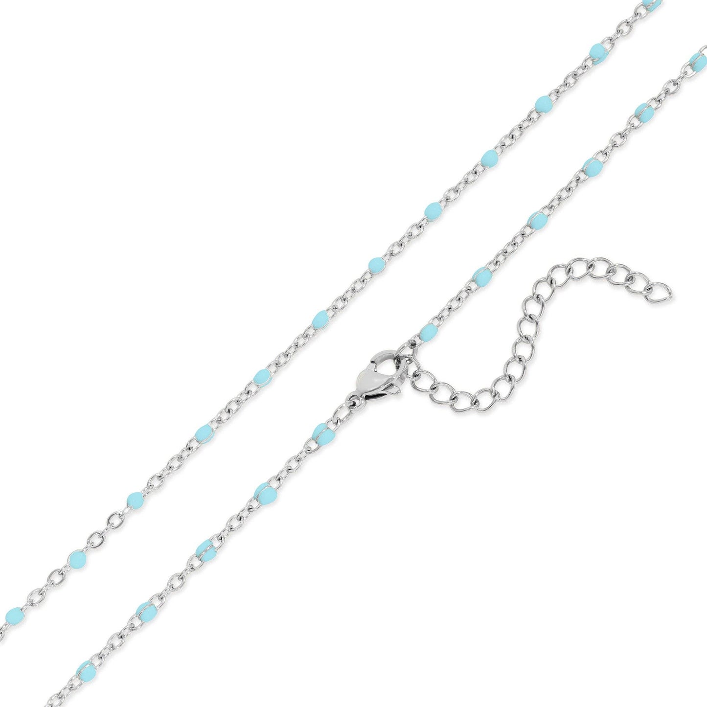 Turquoise Chain Necklace - Premium 18K Gold PVD Stainless Steel
