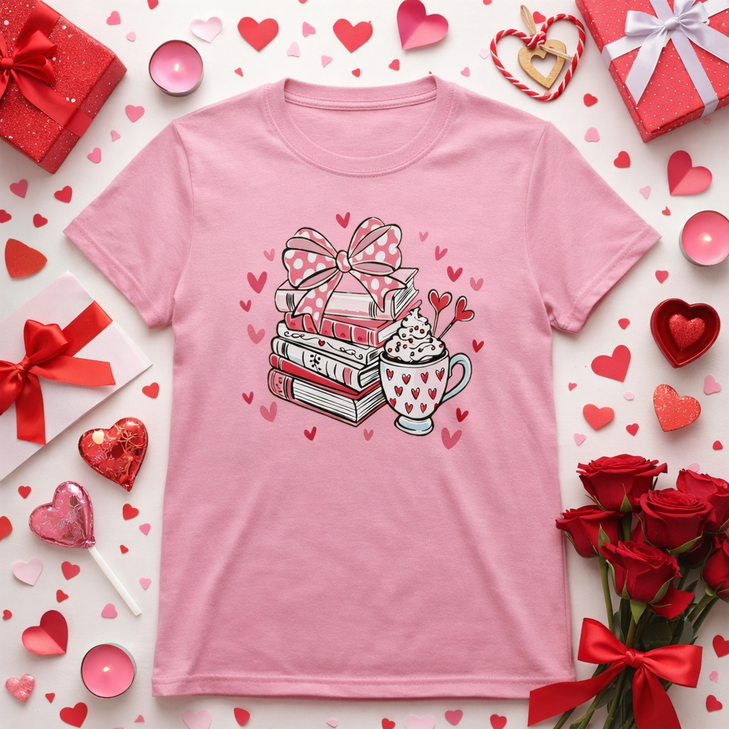 Books & Bows Tee