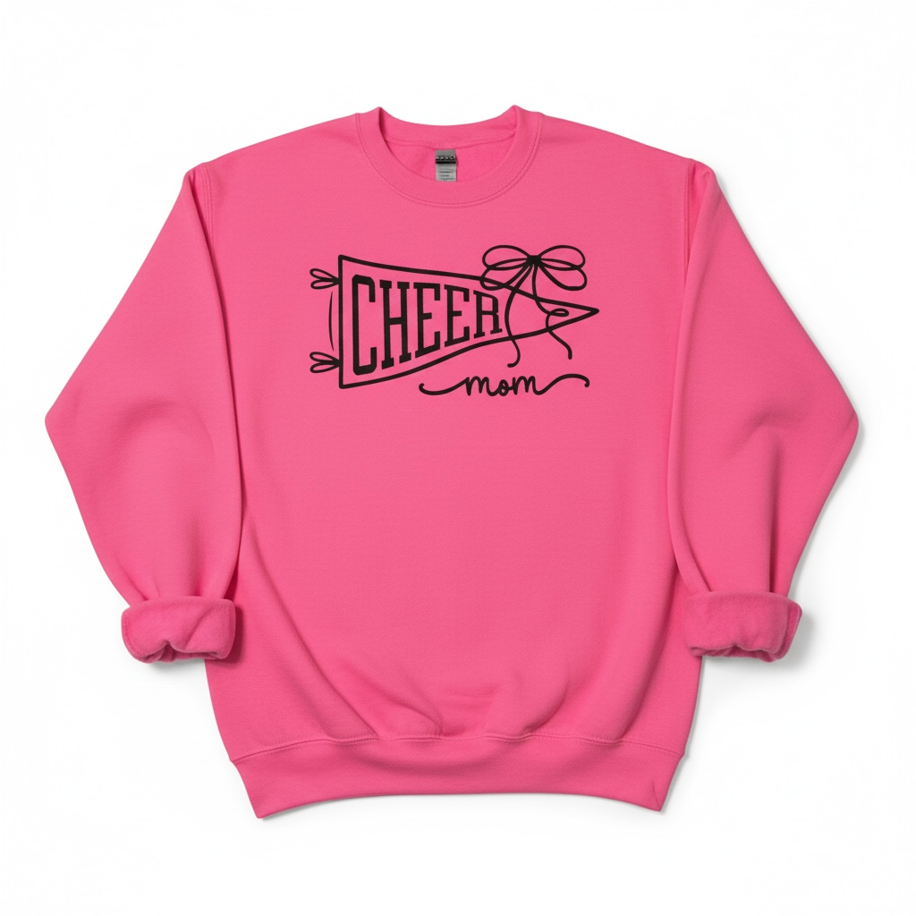 Cheer Mom Tee or Crewneck