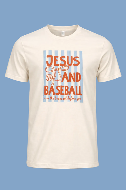 Jesus & Baseball Tee