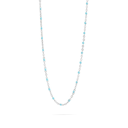 Turquoise Chain Necklace - Premium 18K Gold PVD Stainless Steel