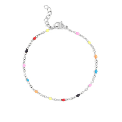 Muti Color Confetti Bracelet - Premium 18K Gold PVD Stainless Steel