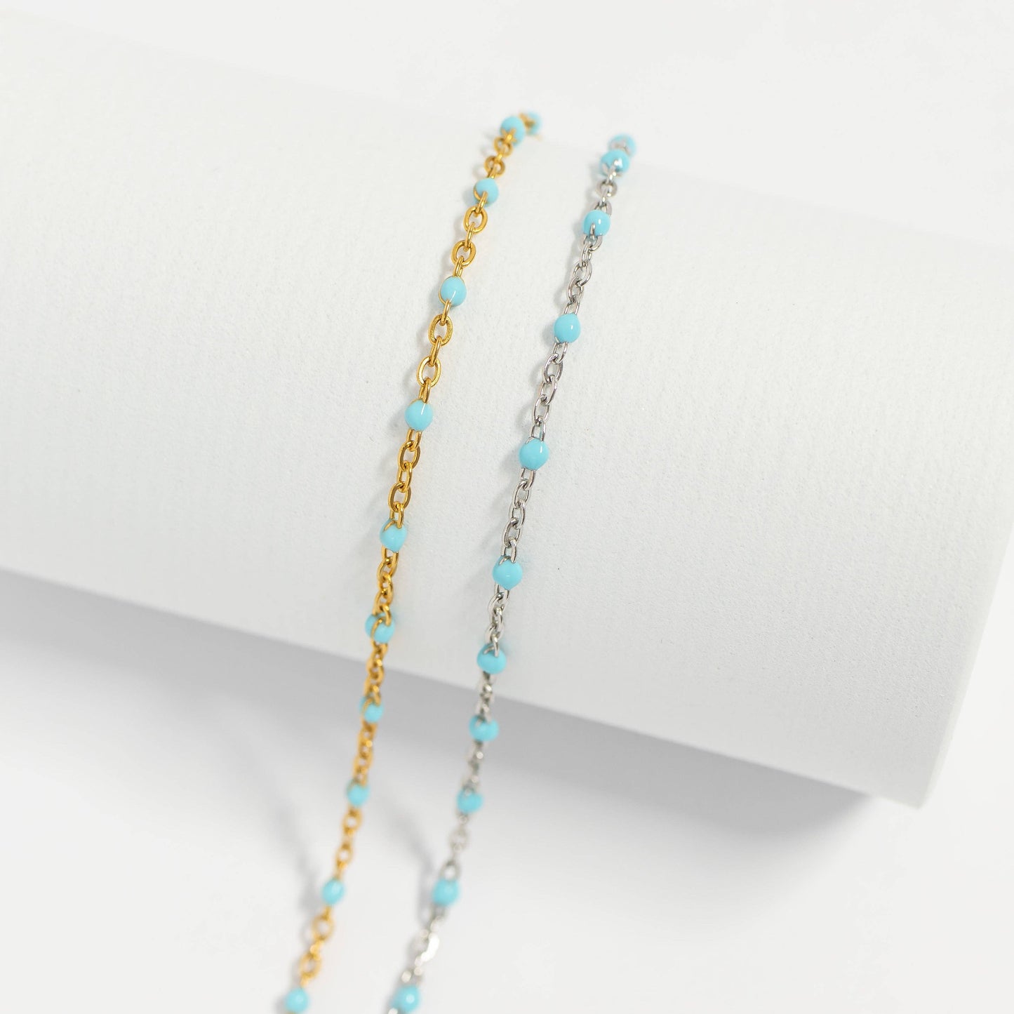 Turquoise Confetti Bracelet - Premium 18K Gold PVD Stainless Steel