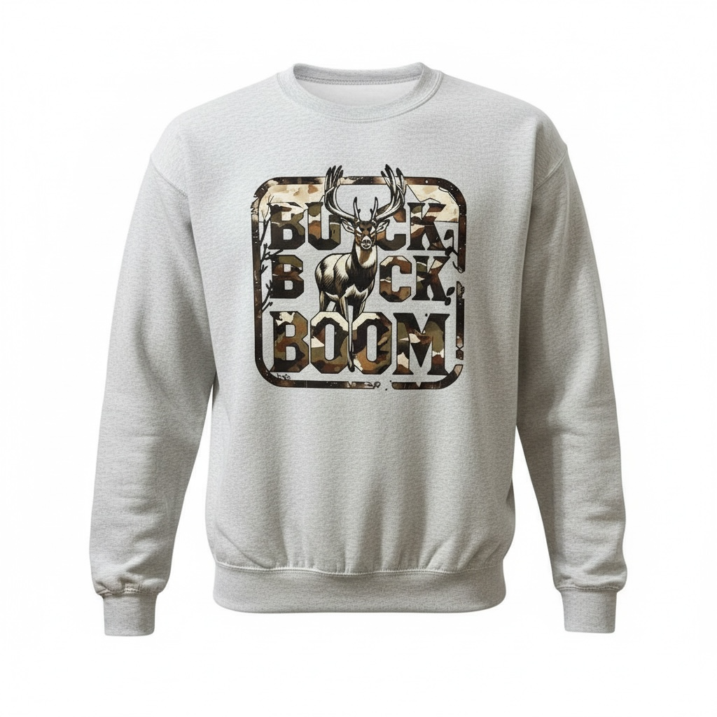 BUCK BUCK BOOM! Crewneck