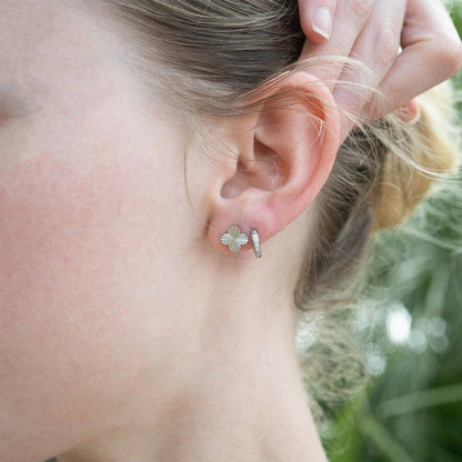 Clover Stud Earrings - Premium 18K Gold PVD Stainless Steel