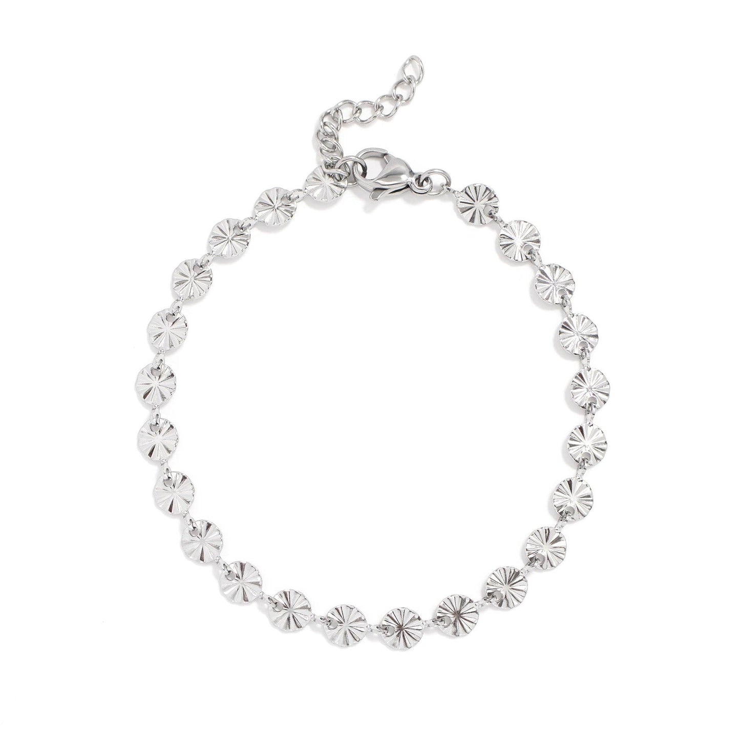 Sunburst Chain Bracelet - Premium 18K Gold PVD Stainless Steel