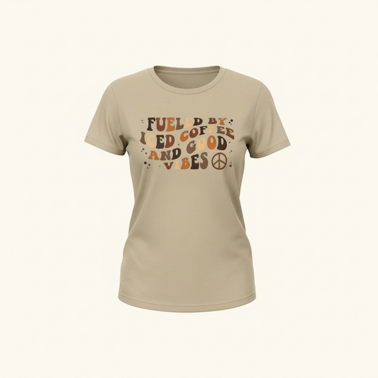 Good Vibes & Iced Coffee Tee