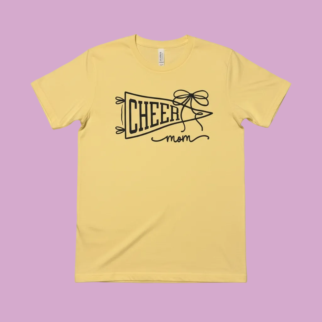 Cheer Mom Tee or Crewneck