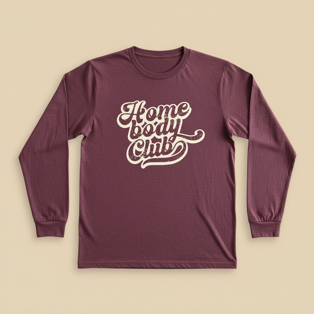 Homebody Club Long Sleeve Tee