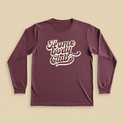 Homebody Club Long Sleeve Tee
