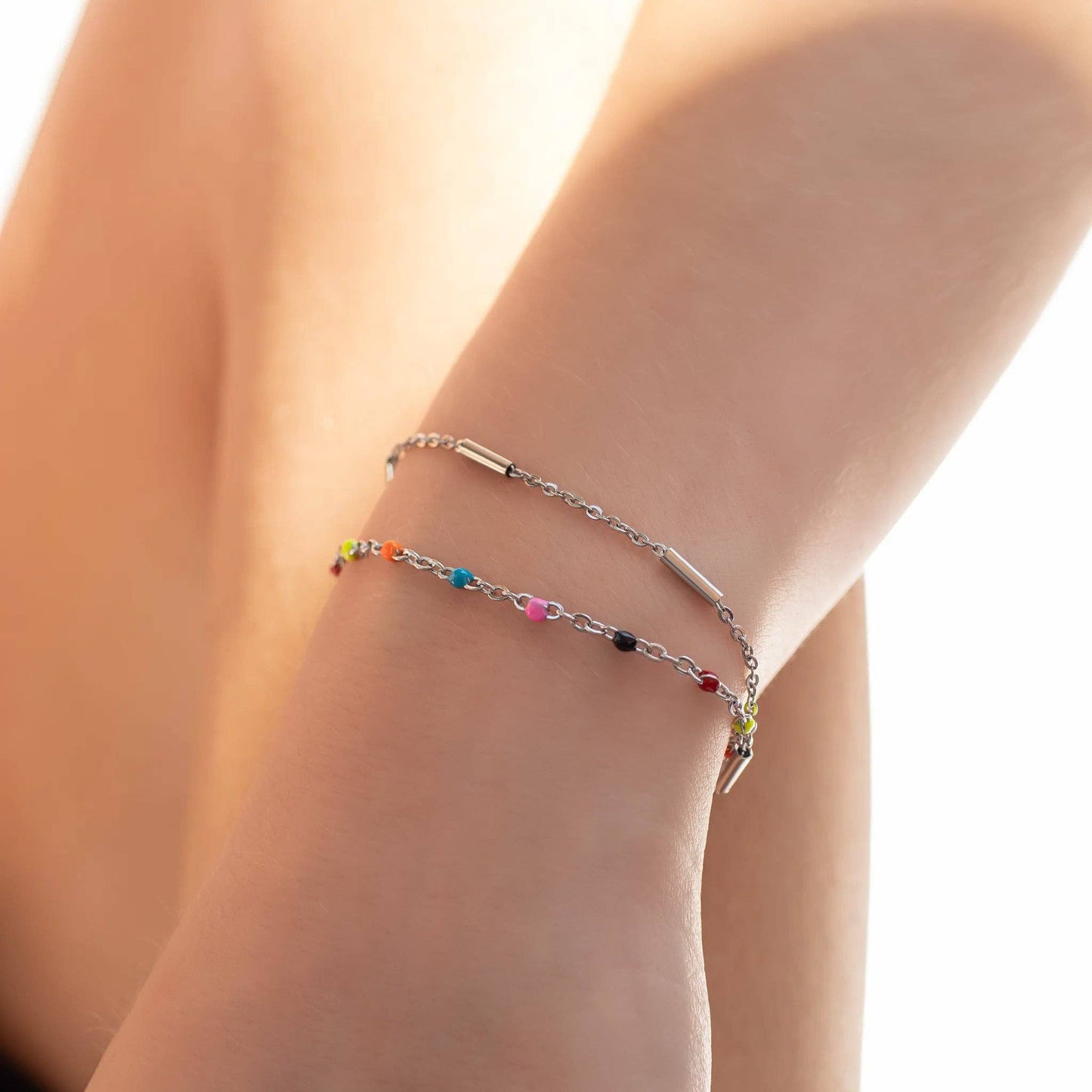 Muti Color Confetti Bracelet - Premium 18K Gold PVD Stainless Steel