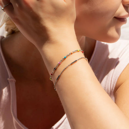 Muti Color Confetti Bracelet - Premium 18K Gold PVD Stainless Steel