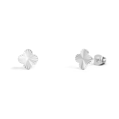 Clover Stud Earrings - Premium 18K Gold PVD Stainless Steel