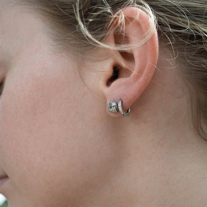 CZ Mini Huggie Earrings - Premium 18K Gold PVD Stainless Steel